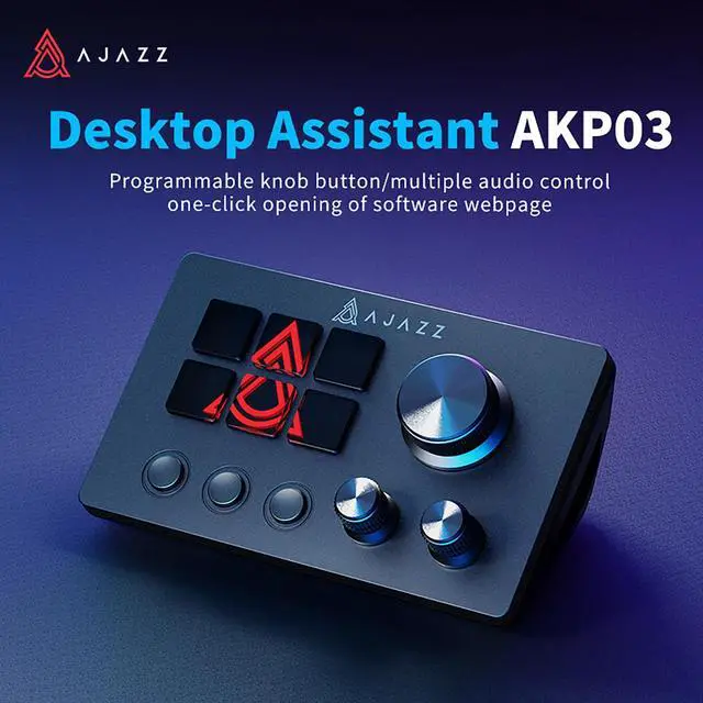 Alt view image 3 of 7 - FirstBlood X AJAZZ  AKP03E Programmable Macro Keyboard 12 Keys Mechanical