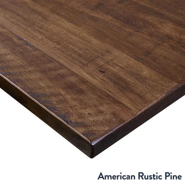 Alt view image 4 of 7 - Desky Dual Mini Softwood Sit Stand Desk - American Rustic Pine / 32 x 20 in / Space Gray