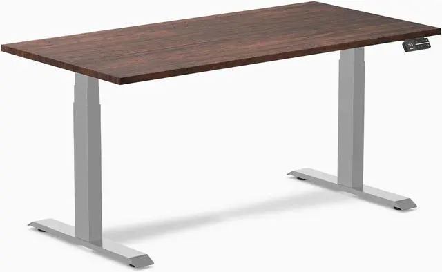 Main image of Desky Single Sit Stand Desk - White / 47.2"x29.5" / White