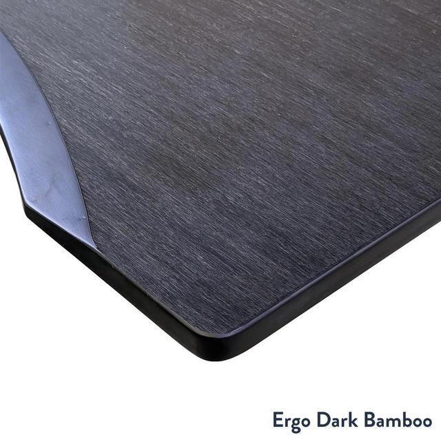 Alt view image 5 of 7 - Desky Zero Ergo Edge Office Desk - White / 72 x 30 in / White