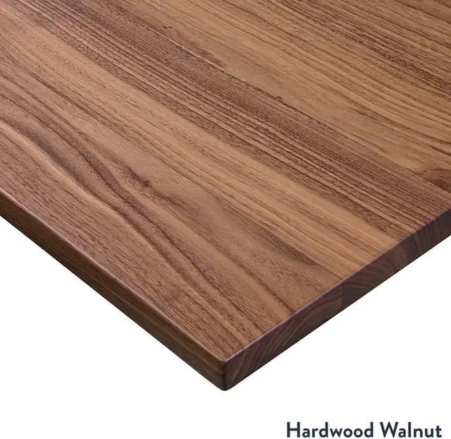 Alt view image 5 of 7 - Desky Zero Hardwood Office Desk - Saman / 48 x 30 in / Matte Black