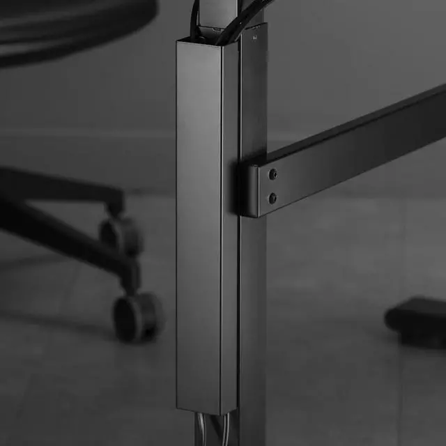 Alt view image 6 of 7 - Desky Magnetic Cable Management - Black / Single