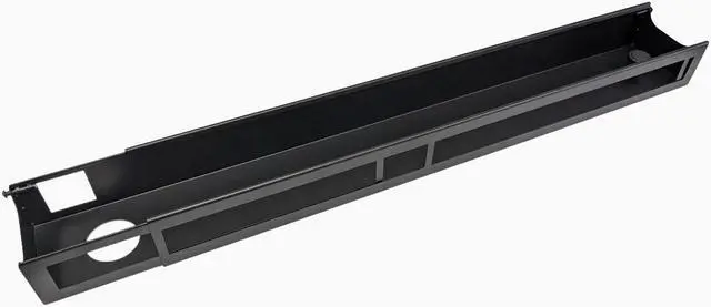 Alt view image 2 of 7 - Desky Integrated Cable & Power Channel - 9 Plugs + 3 x USB-C + 3 x USB / White