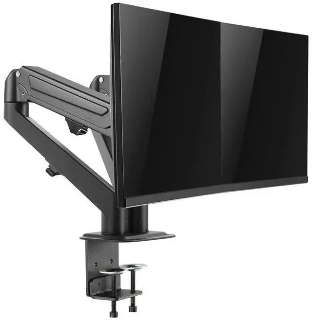 Alt view image 4 of 7 - Desky Dual Gas Eco Monitor Arm