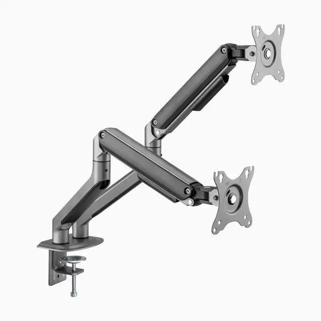 Main image of Desky Dual Spring Eco Monitor Arm - Space Gray