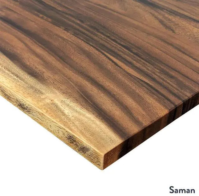 Alt view image 6 of 7 - Desky Zero Hardwood L-Shape Office Desk - Saman / 60 x 30 x 62 x 20 in / White