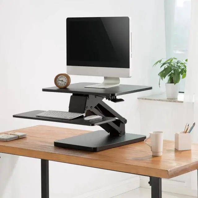 Alt view image 4 of 7 - Desky Zero Standing Desk Converter