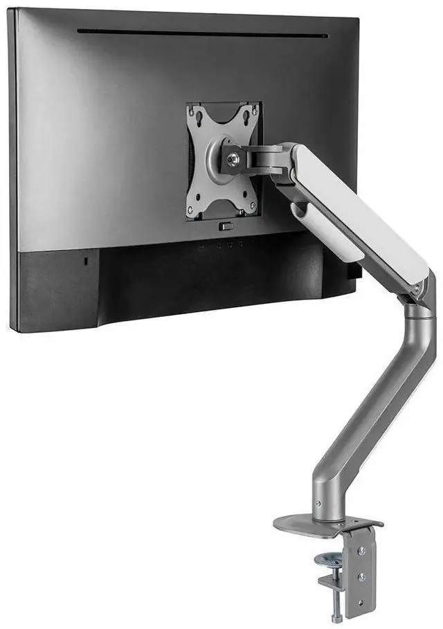 Alt view image 6 of 7 - Desky Single Spring Eco Monitor Arm - Silver