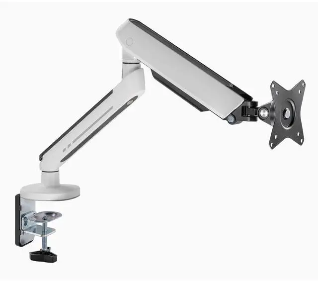 Main image of Desky Single LED Monitor Arm - White