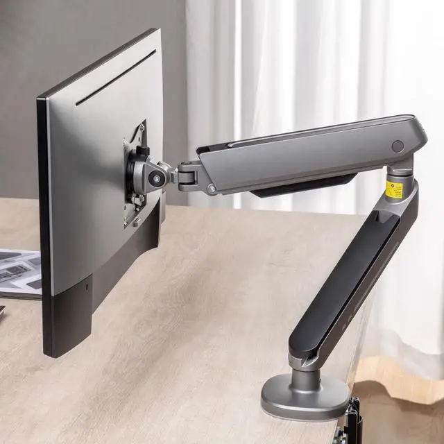 Alt view image 5 of 7 - Desky Single LED Monitor Arm - Space Gray