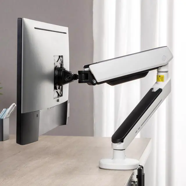 Alt view image 6 of 7 - Desky Single LED Monitor Arm - Space Gray