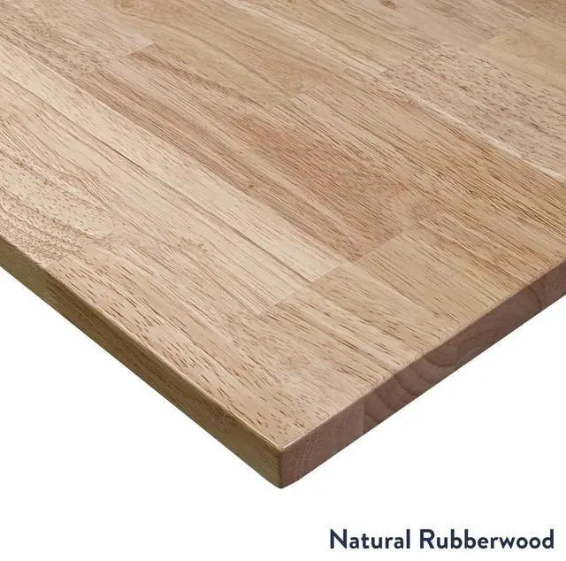 Alt view image 6 of 7 - Desky Zero Rubberwood Office Desk - Dark Walnut / 48 x 30 in / Matte Black