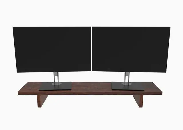 Main image of Desky Monitor Stand - American Rustic Pine Softwood