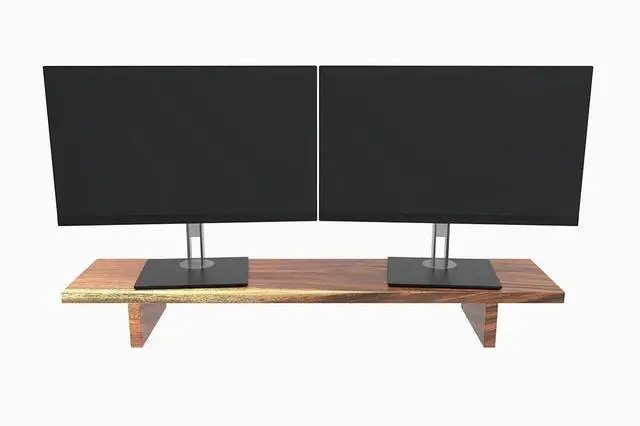Main image of Desky Monitor Stand - Saman Hardwood