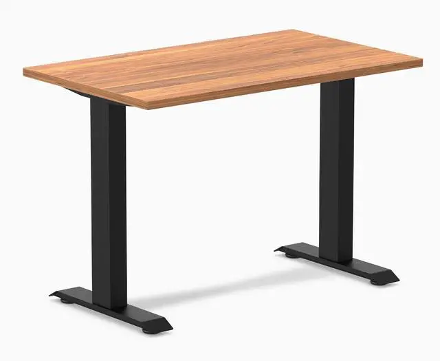Main image of Desky Zero Mini Office Desk - Prime Oak / 40 x 24 in / Matte Black