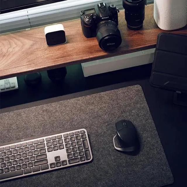 Alt view image 13 of 14 - Desky Felt Desk Pad - Large 120x60cm