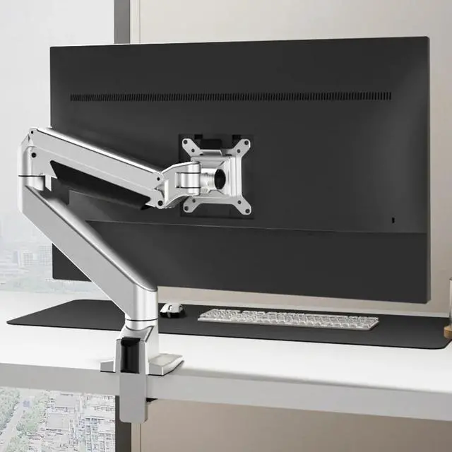 Alt view image 5 of 7 - Desky Single Monitor Arm - Silver