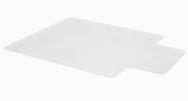 Alt view image 2 of 7 - Desky Chair Mat - Dimpled (Carpet Floors) / L47.2 x W36 in