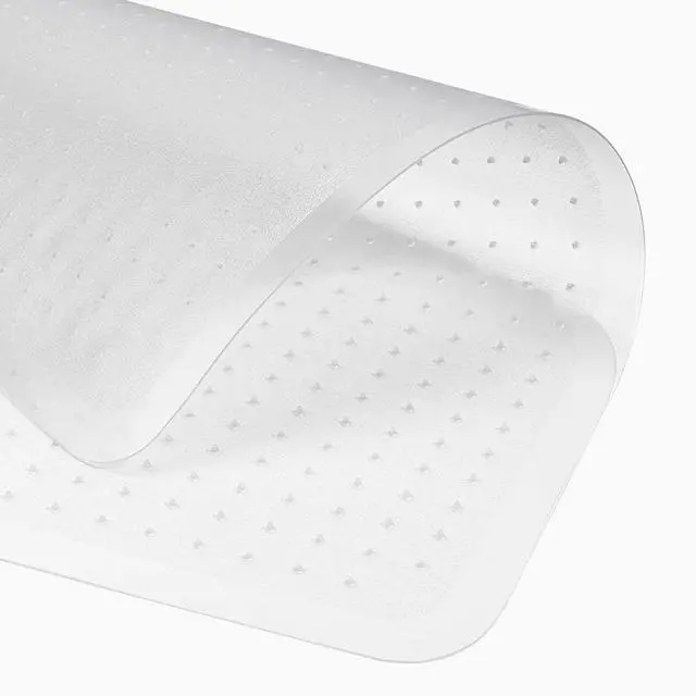 Alt view image 6 of 7 - Desky Chair Mat - Dimpled (Carpet Floors) / L47.2 x W36 in
