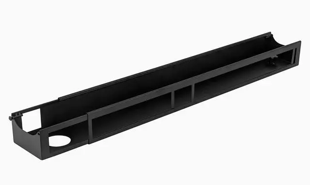 Alt view image 2 of 7 - Desky Integrated Cable & Power Channel - 6 Plugs + 2 x USB-C + 2 x USB / Space Gray