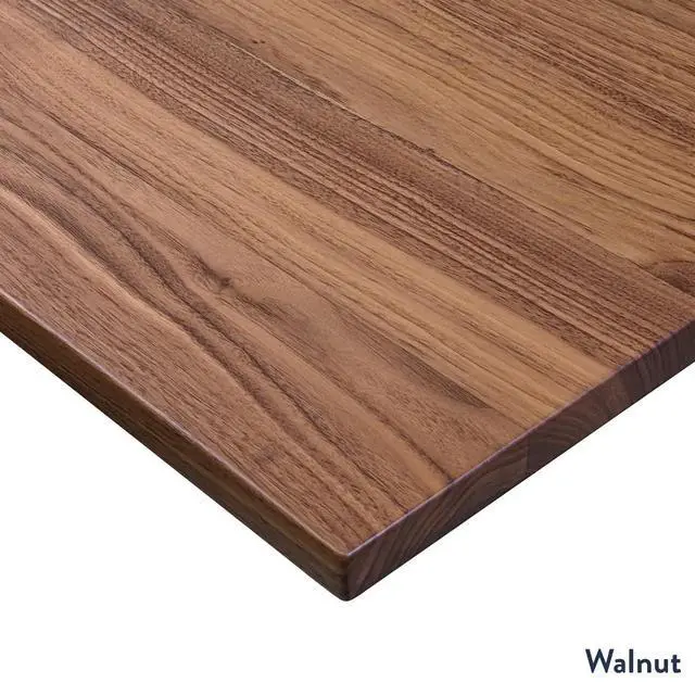 Alt view image 6 of 7 - Desky Dual Hardwood Sit Stand Desk - Teak / 60 x 30 inches / Gray