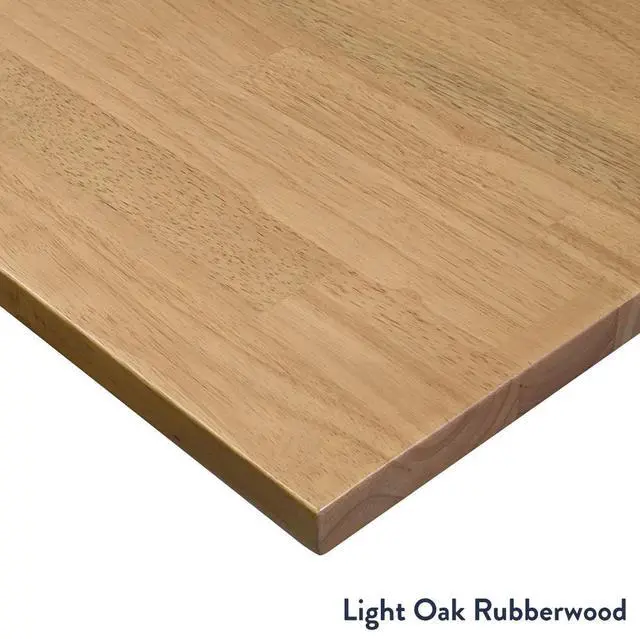 Alt view image 4 of 7 - Desky Zero Rubberwood Office Desk - Dark Walnut / 48 x 30 in / Matte Black