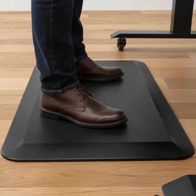 Alt view image 6 of 7 - Desky Anti-Fatigue Rectangle Standing Mat