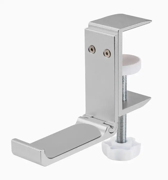 Main image of Desky Foldable Headphone Hook - Silver