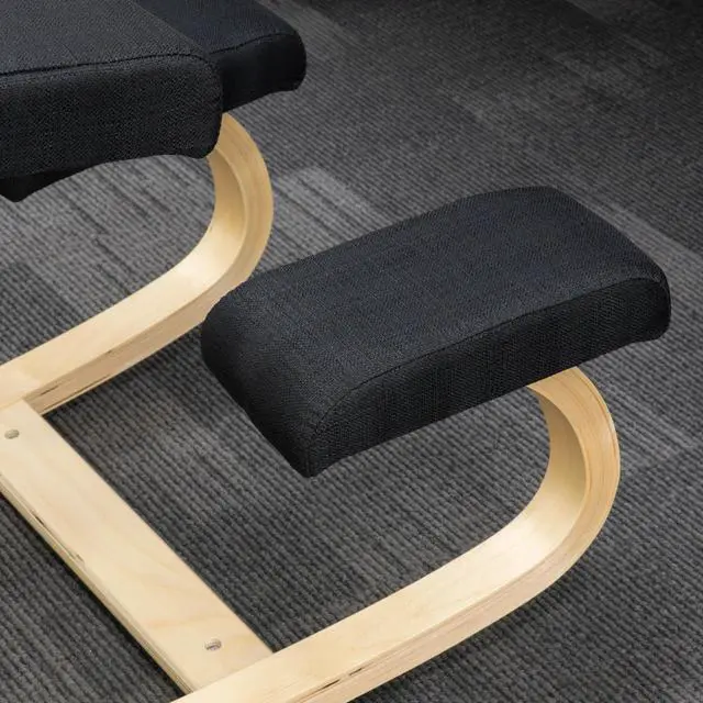 Alt view image 4 of 7 - Desky Kneeling Chair - Black