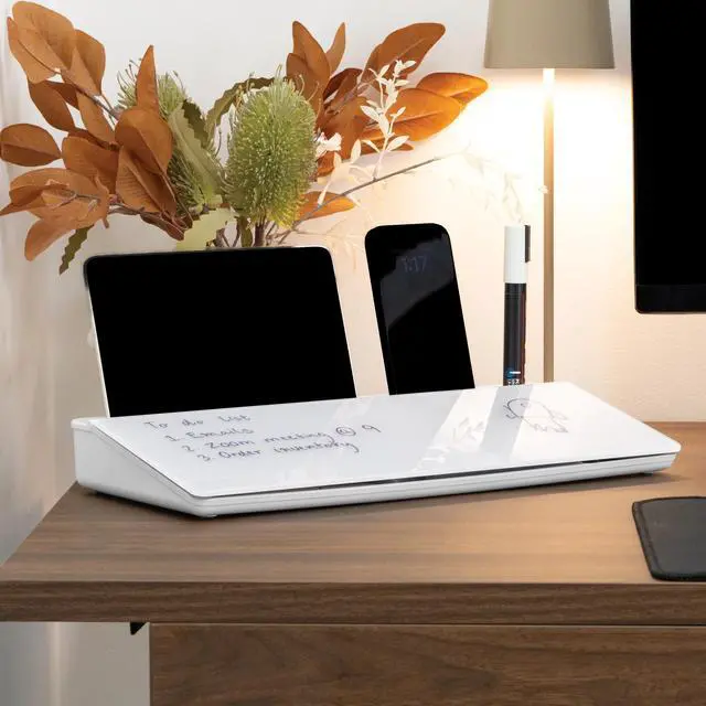 Alt view image 3 of 7 - Desky Desktop Whiteboard - Black