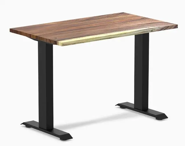 Alt view image 2 of 7 - Desky Zero Mini Hardwood Office Desk - White Ash / 40 x 24 in / Matte Black