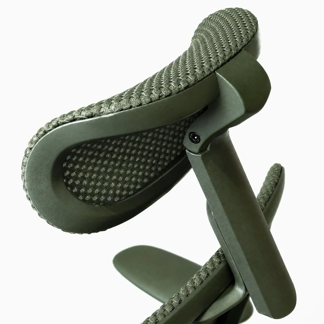 Alt view image 6 of 6 - Desky Sereno Ergonomic Office Task Chair - Black / No Headrest