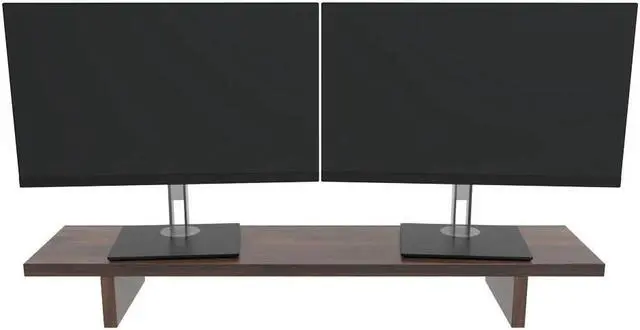 Main image of Desky Monitor Stand - Jarrah Legno Laminate
