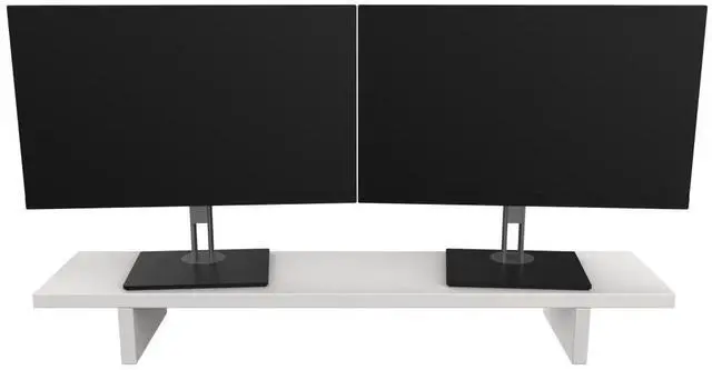 Main image of Desky Monitor Stand - White Laminate