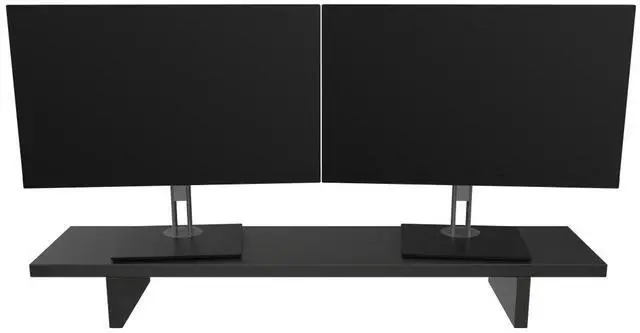Main image of Desky Monitor Stand - Black Laminate