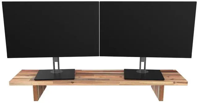 Main image of Desky Monitor Stand - Acacia Softwood