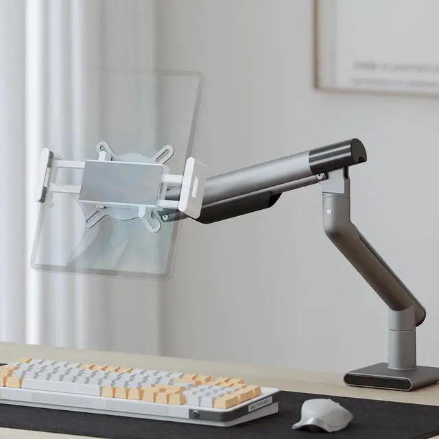 Alt view image 3 of 7 - Desky Universal VESA Tablet Holder - White