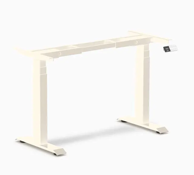 Main image of Desky Dual Mini Standing Desk Frame - Wheat