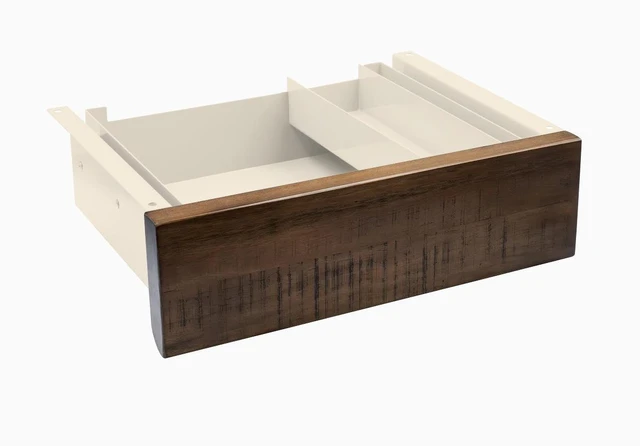 Main image of Desky Minimal Under Desk Drawer - American Rustic Pine Softwood / Wheat