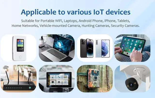 Alt view image 5 of 6 - KIWISIM Travel/Business Study Abroad Multi-Device Links US Prepaid Traffic Card 90 Days 8GB Free Traffic AT&T/T-Mobile/Verizon Universal Supports 4G Cell Phones, GPS Trackers, Cameras, LoTs and more!