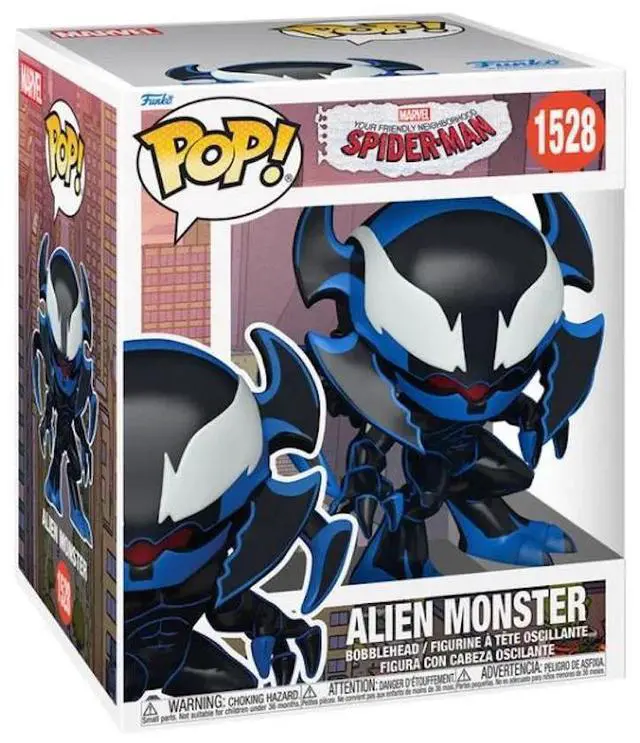 Main image of Funko POP Super Friendly Neighborhood Spider-Man Alien Monster - 75873