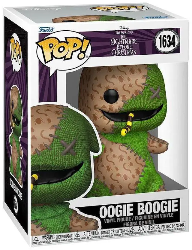 Main image of Funko POP Disney Nightmare Before Christmas Oogie Boogie Patchwork - 86148