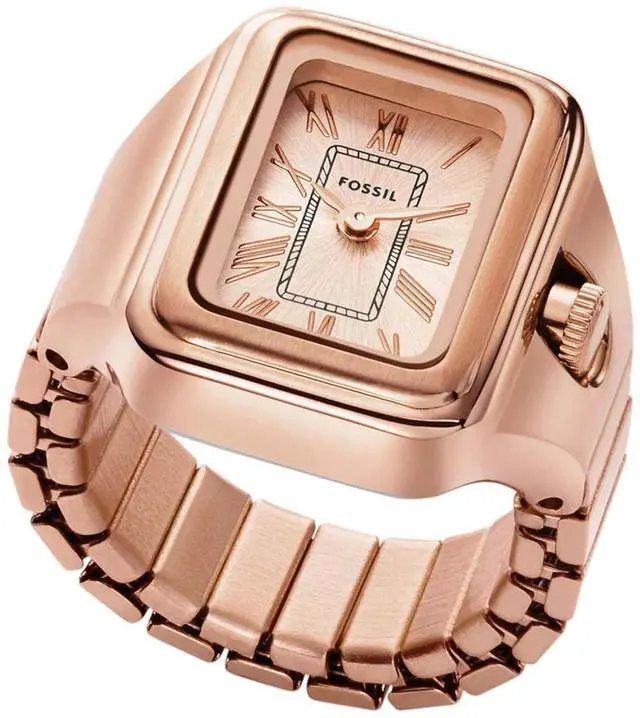 Main image of Fossil Women's Raquel Watch Ring Rose Gold Dial Watch - ES5345