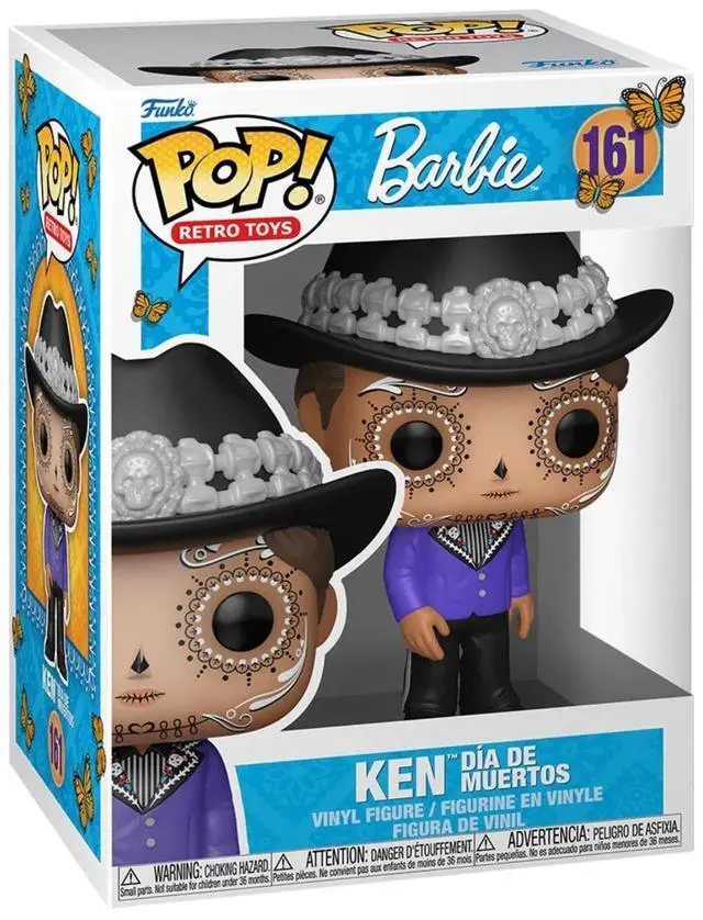 Alt view image 2 of 4 - Funko POP Retro Toys Barbie Dia de los Muertos Ken - 86574