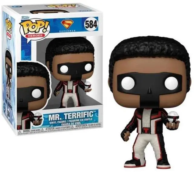 Main image of Funko POP Heroes Superman Mr. Terrific - 86644