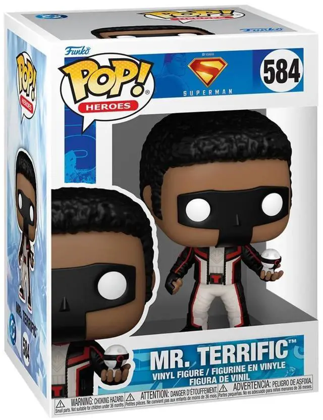 Alt view image 2 of 3 - Funko POP Heroes Superman Mr. Terrific - 86644