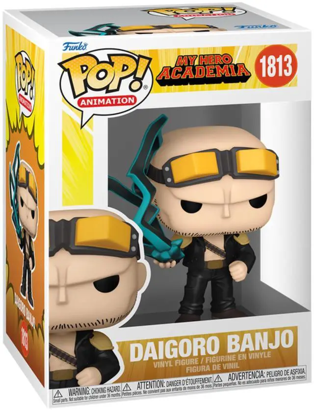 Alt view image 2 of 3 - Funko POP Anime My Hero Academia Daigoro Banjo Blackwhip - 82846