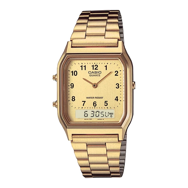 Alt view image 11 of 12 - Casio Men's Classic Watch Quartz Mineral Crystal AQ-230GA-9B