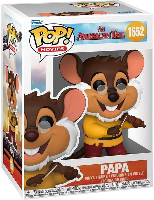 Main image of Funko POP Movies An American Tail Papa - 81202