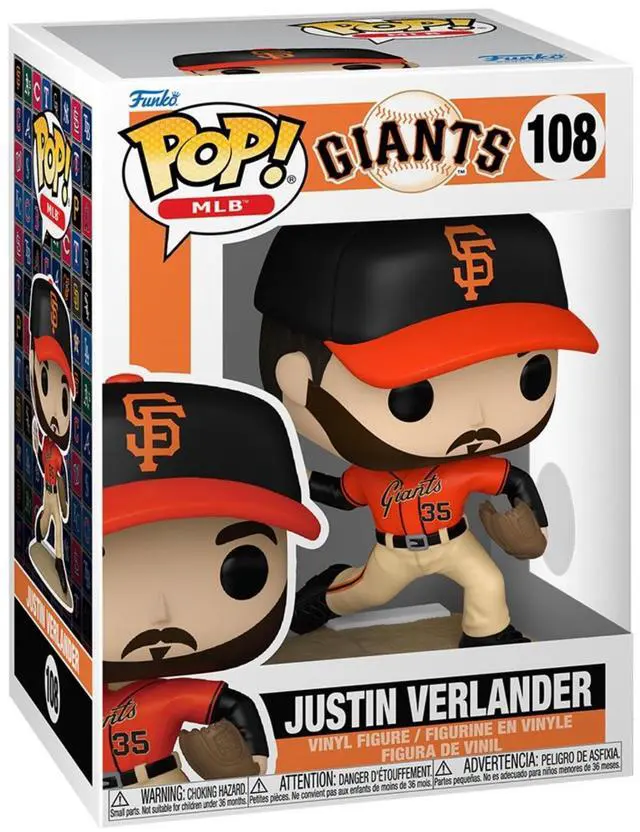Main image of Funko POP MLB Giants Justin Verlander - 83904
